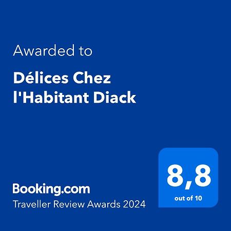 Delices Chez L'Habitant Diack Dakar Buitenkant foto